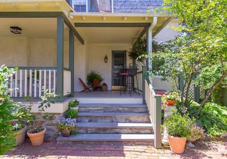 Chestnut-Hill-Porch-view-from-yard-stairs-door-500x350