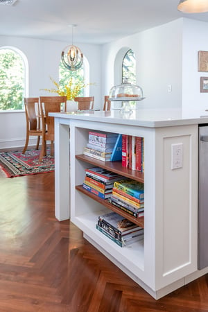 Hidden Bookcase - Kitchen Remodel