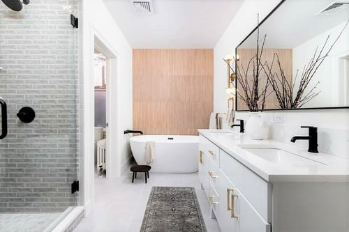 Elegant, Modern Bathroom Remodels in Fairmount