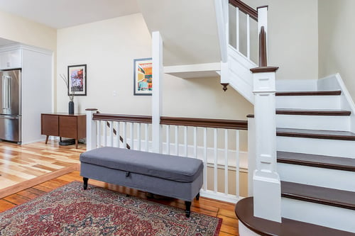 New basement in charming center city rowhome